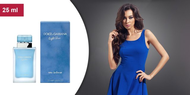 Dolce & Gabbana | Light Blue Eau Intense, női parfüm (eau de parfum) 25 ml