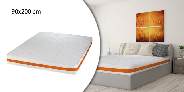 Bedora Orange Fresh Memóriahabos matrac, 90x200 cm + több méretben