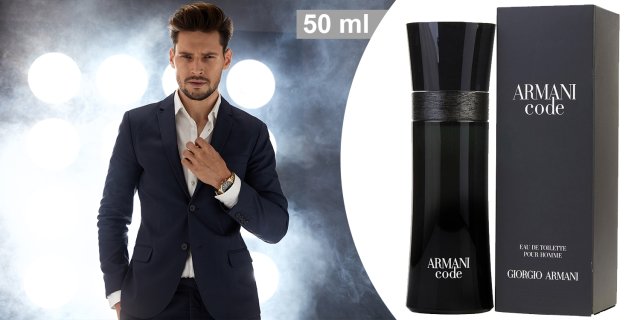 Giorgio Armani - Code, férfi parfüm (eau de toilette) 50 ml