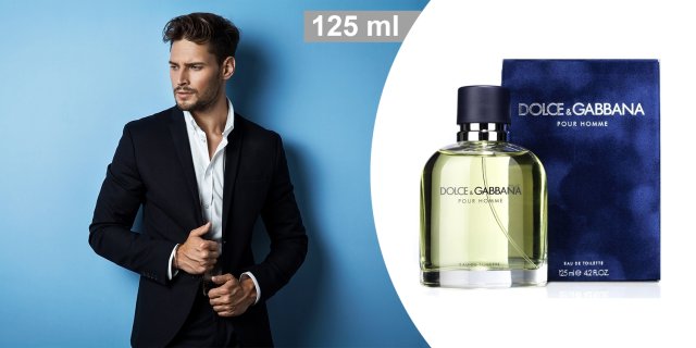 Dolce & Gabbana - Pour Homme, férfi parfüm (eau de toilette) 125 ml