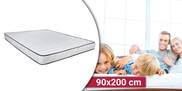 Bedora Eco Line New Super ortopéd matrac, antibakteriális huzattal, 90x200 cm + több méretben