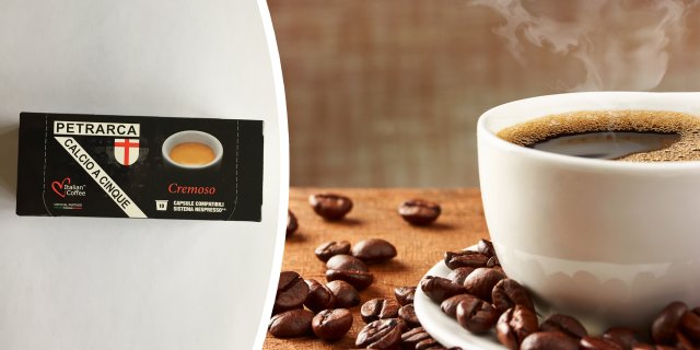 Nespresso kompatibilis, Petrarca Cremoso Brasile kávékapszula, 10 db
