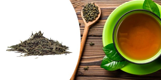 Szálas Zöld Tea 50g, - Az egészségmegörző