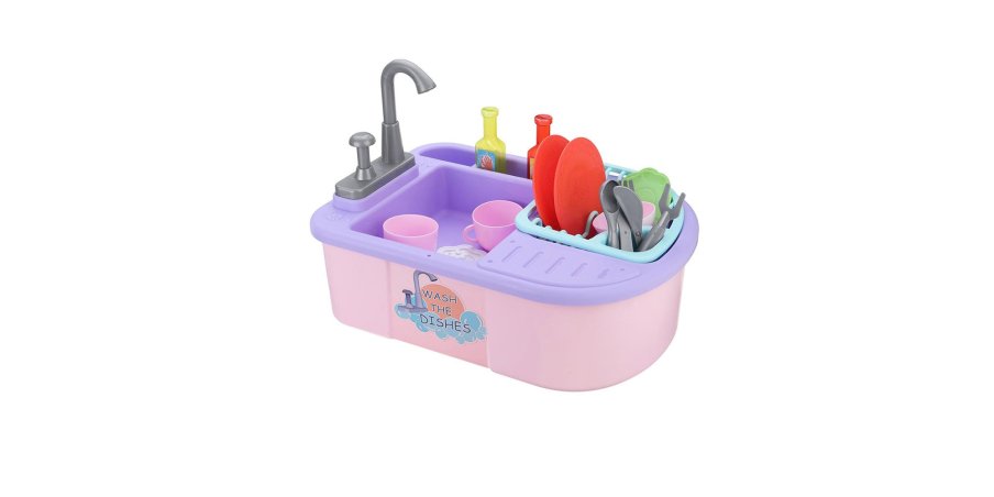 Timeless Tools Játék mosogató több színben-rózsaszín