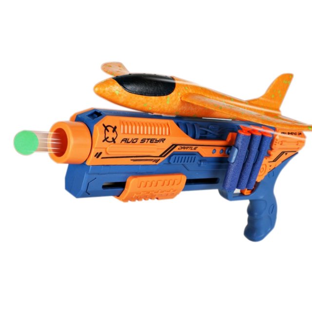 Timeless Tools Játékfegyver kiegészítőkkel több típusban-narancssárga