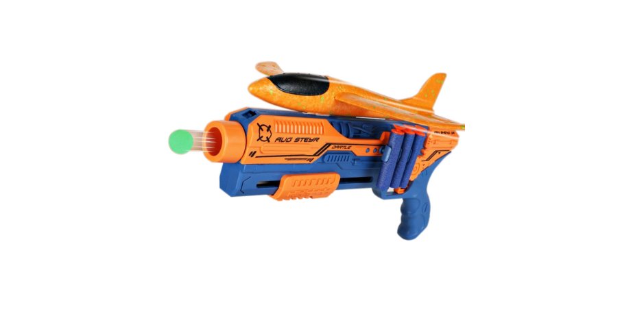 Timeless Tools Játékfegyver kiegészítőkkel több típusban-narancssárga