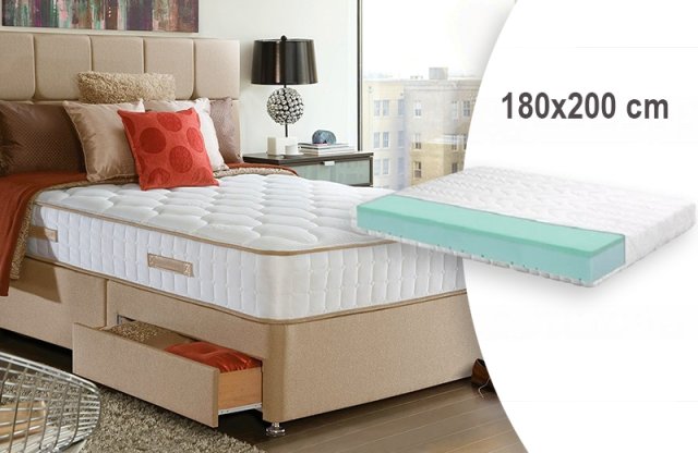 Nanni Elite Relax memory vákuum matrac, 180x200 cm + több méretben