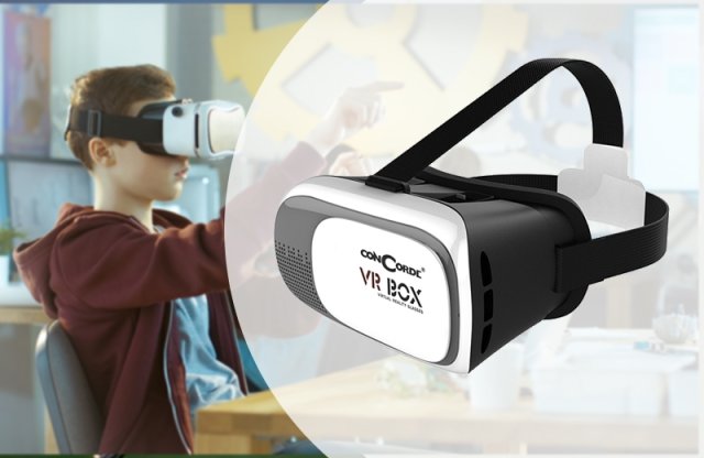 ConCorde virtuális valóság szemüveg, VR BOX V 2.0 