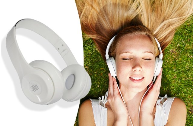 Összecsukható fejhallgató és headset , fehér + több színben