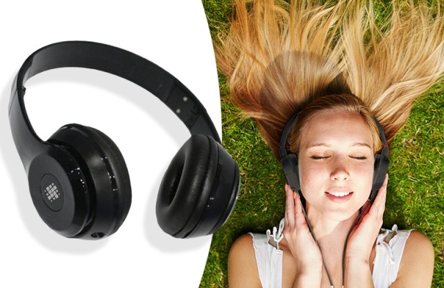Összecsukható fejhallgató és headset, fekete+ több színben