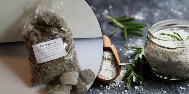 Párologtató só erdélyi parajdi sóból, 3x1 kg