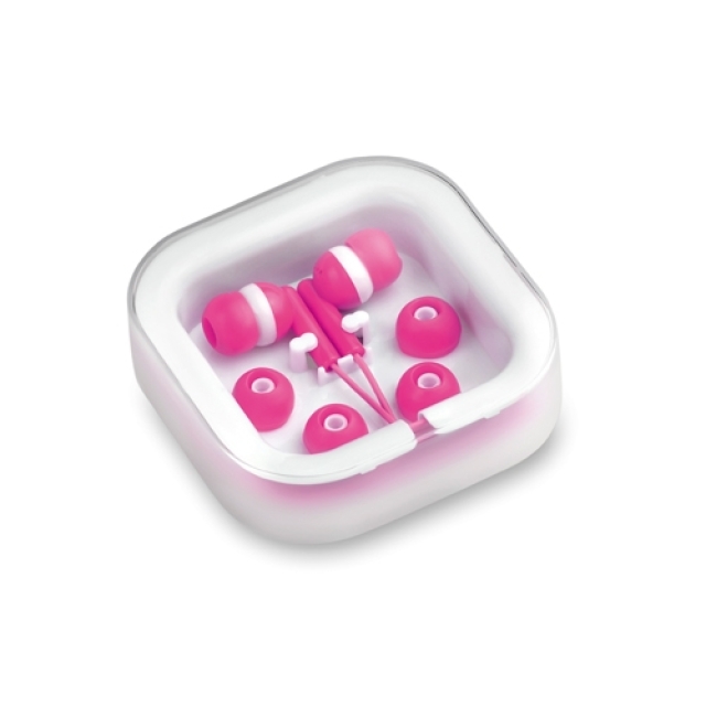 Mini fülhallgató,pink 