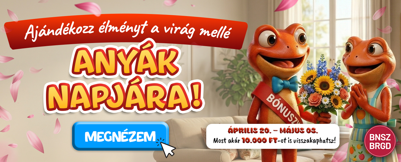 Anyák napi akció banner