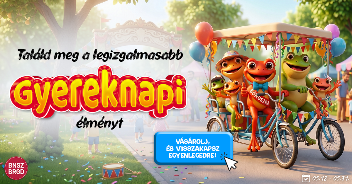 Gyereknapi akció banner