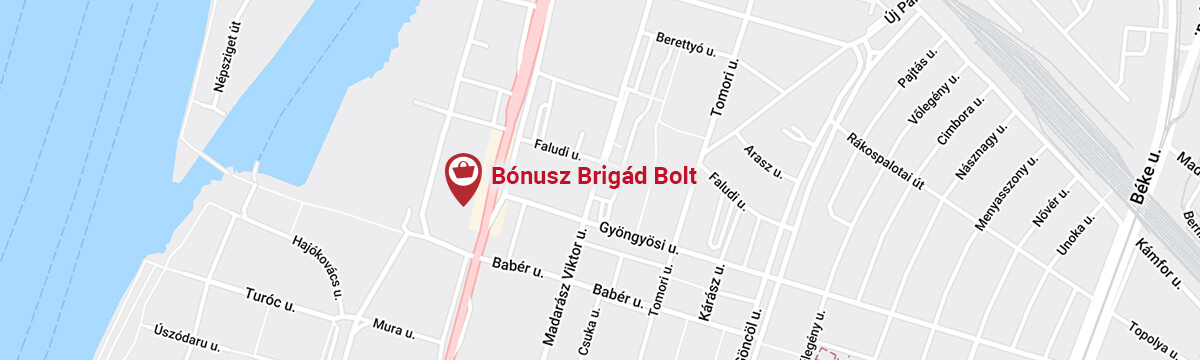 Brigád Bolt a térképen